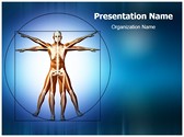 Vitruvian Man Editable PowerPoint Template