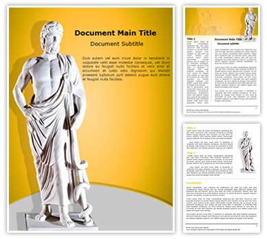 Asclepius Editable Word Template