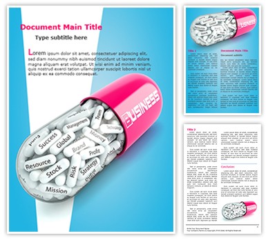 Medical Business Editable Word Template