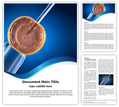 Cell Manipulation Editable Word Template