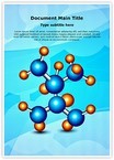 Molecule Structure Editable Template