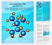 Molecule Structure Editable PowerPoint Template