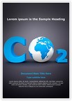 Carbon Dioxide Editable Template