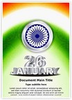 Indian Republic Day Editable Template