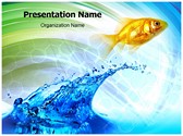Water Fish Editable PowerPoint Template