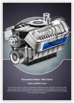 Automobile Engine Editable Template