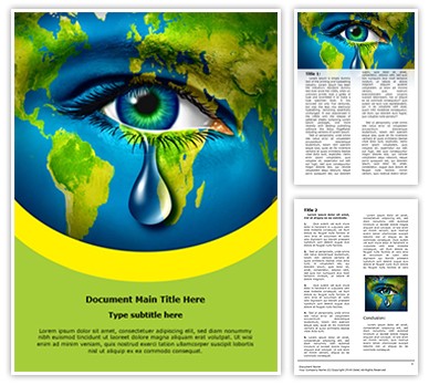 Developing Country Editable Word Template