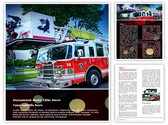 Fire Department Editable PowerPoint Template