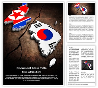 Korean Crisis Editable Word Template