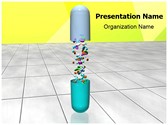 Medical Capsule Pills Editable PowerPoint Template