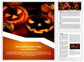Halloween Pumpkin Template