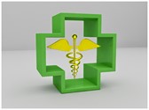 Healthcare Symbol Caduceus Editable Template