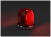 Red Siren Light Template