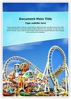 Amusement Park Editable Template