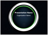 Ignition Button Editable PowerPoint Template