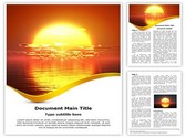 Sunrise River Template