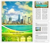 Dubai Tourism Editable PowerPoint Template