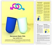 Gender Symbol Pill Template