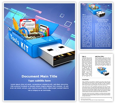 Tools Kit Editable Word Template