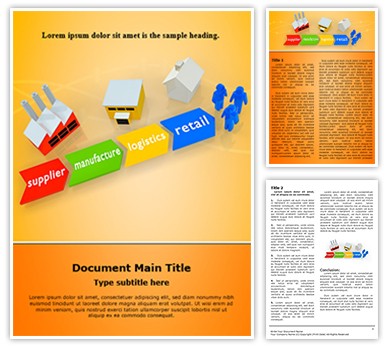 Supply Chain Management Editable Word Template