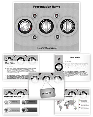 Car Air Conditioner Editable PowerPoint Template