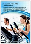Work Out At Gym Editable Template