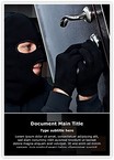Burglar Editable Template