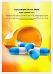 3D Pills Editable Template