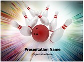 Bowling Editable PowerPoint Template