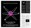 Atom Structure Template