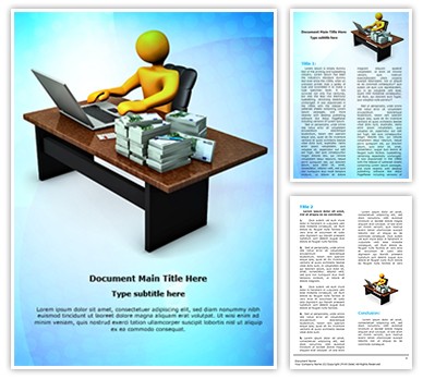 Chief Financial Officer Editable Word Template