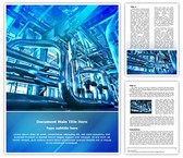 Industrial Power Plant Editable PowerPoint Template