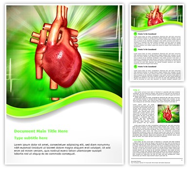 Cardiology Editable Word Template