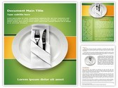 Table Setting Editable PowerPoint Template