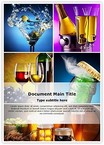 Alcohols Editable Template