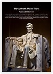 Abraham Lincoln Editable Template