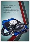 Blood pressure machine Editable Template