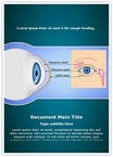 Tears Chemical Composition Editable Template