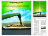 Agricultural Equipments Editable PowerPoint Template