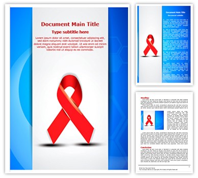 AIDS Editable Word Template