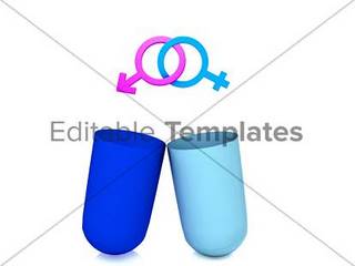 Gender Symbol Pill