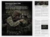 War Editable PowerPoint Template