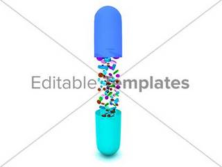 Medical Capsule Pills