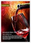 Wine Editable Template