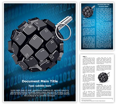 Cyber Terrorism Editable Word Template