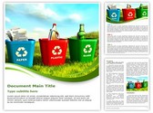 Recycling Editable PowerPoint Template