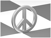 Peace Love Symbol Editable Template