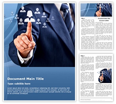 Human resources officer Editable Word Template
