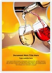 Pouring Wine Editable Template