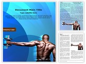 Body Builder Editable PowerPoint Template